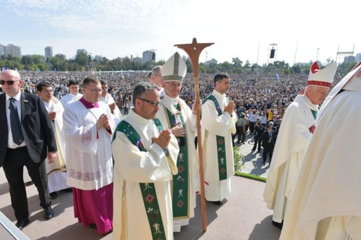 Misa en Santiago de Chile: “¿Quieres paz? Trabaja por la paz”