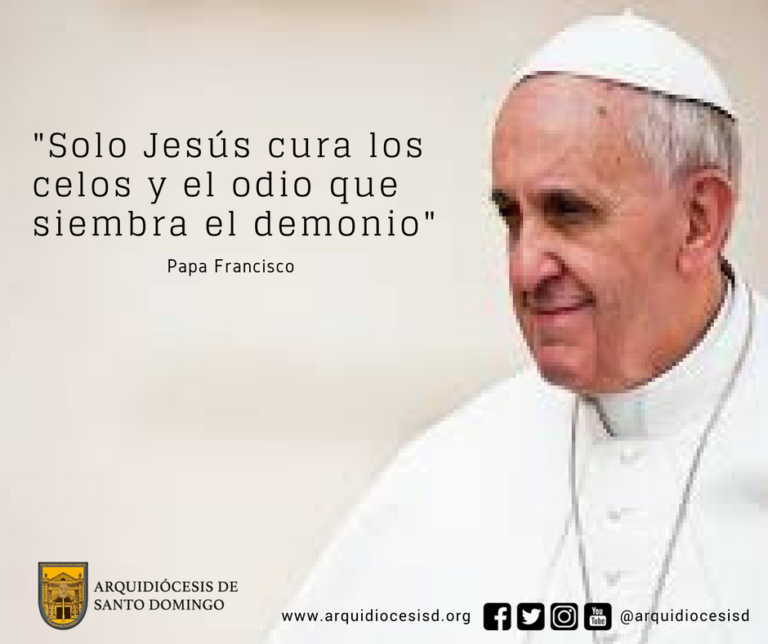 Solo Jesús cura los celos y el odio que siembra el demonio, dice el Papa Francisco