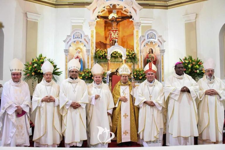 S.E.R. Mons. Jesús Castro Marte, Obispo Auxiliar de Santo Domingo participa del congreso organizado por el Celam con los Santuarios, Centros de Espiritualidad y Misericordia en América Latina.