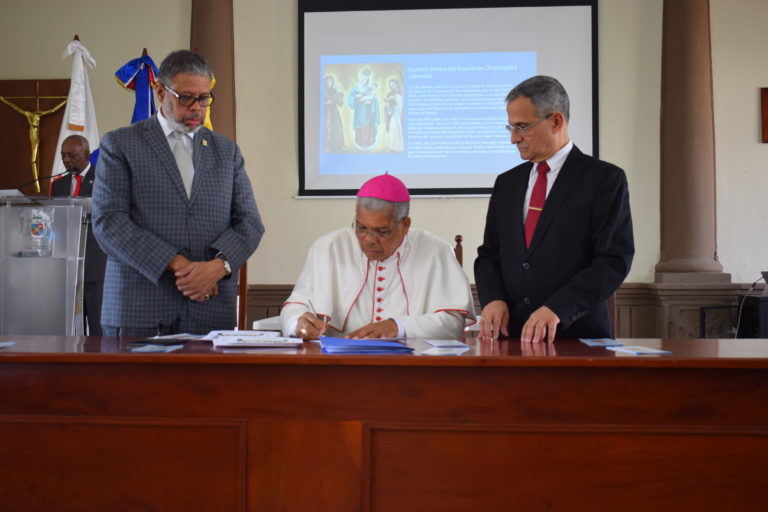 Iglesia Católica y el Instituto Postal Dominicano (Inposdom) emiten postal conmemorativa a las Vírgenes de América.