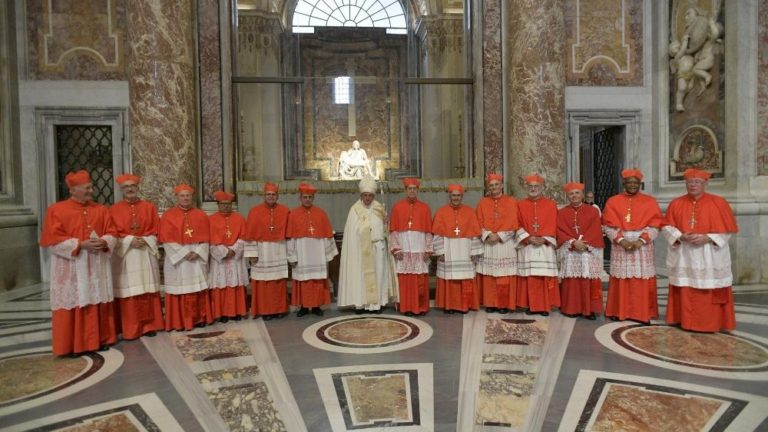 El Papa Francisco y los nuevos Cardenales