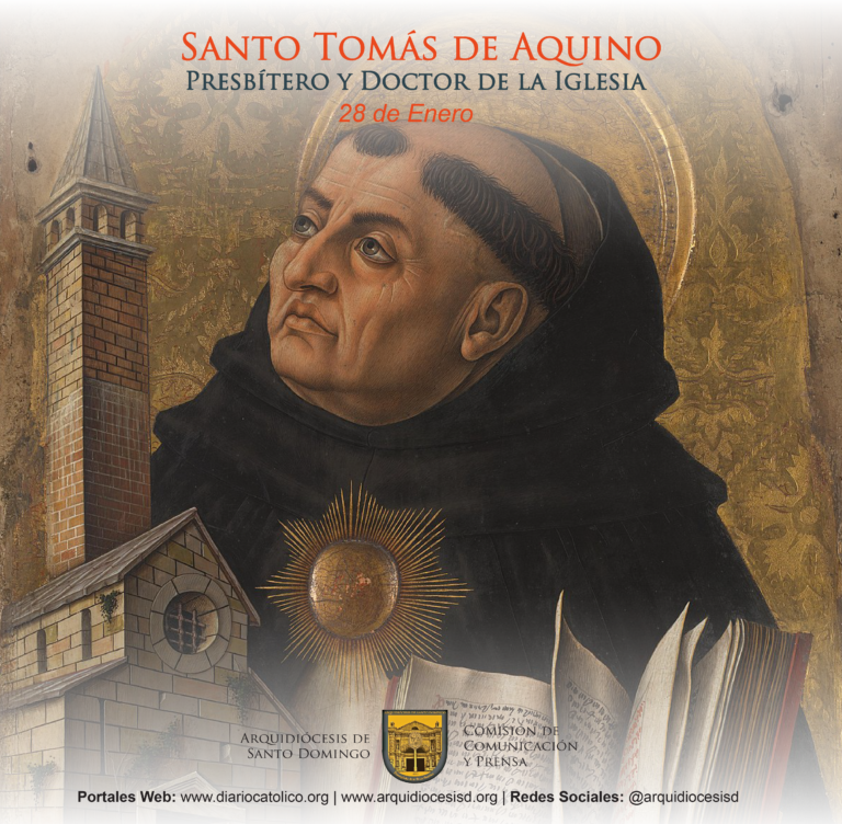 Hoy es la fiesta de Santo Tomás de Aquino, doctor de la Iglesia