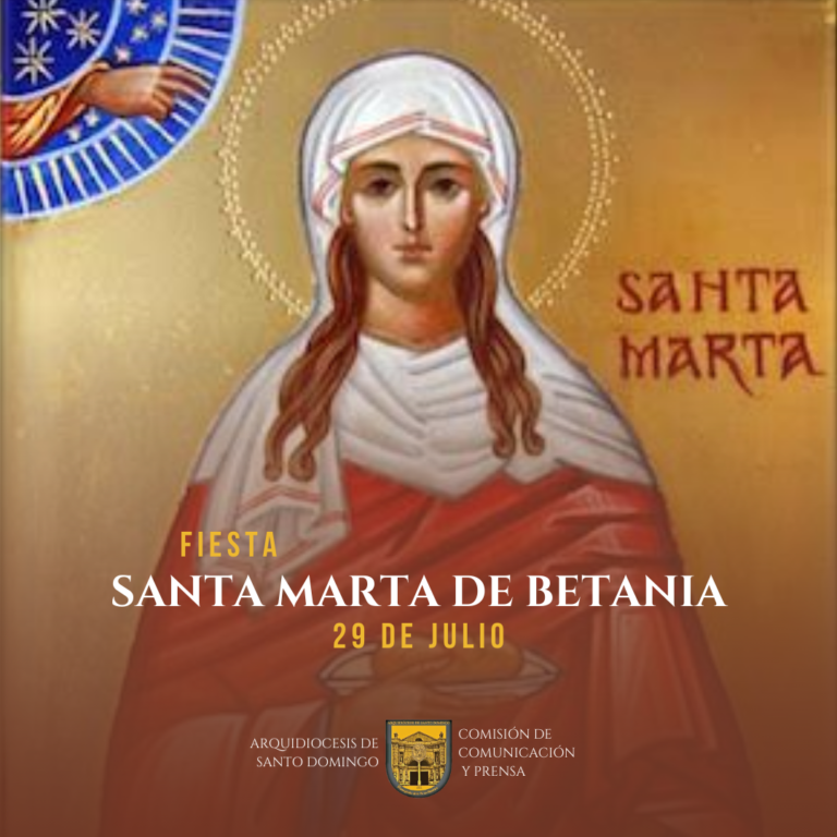 Hoy la Iglesia celebra a Santa Marta, patrona de las cocineras y amas de casa