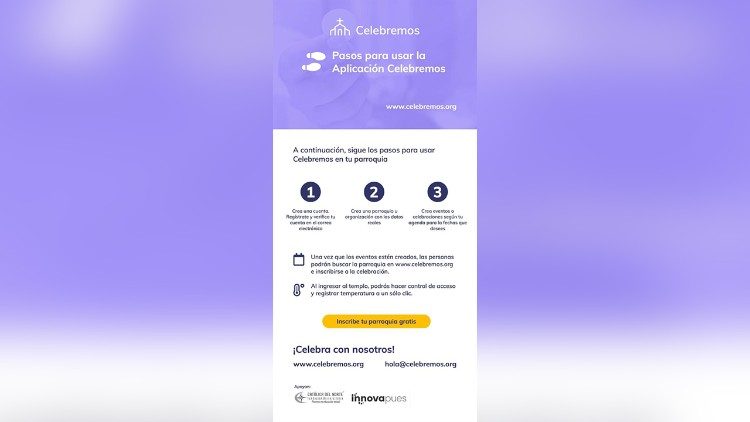 Celebremos. App para organizar eventos litúrgicos en tiempos de Covid19