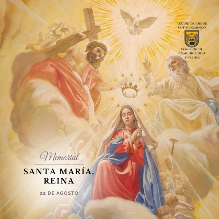 Hoy la Iglesia celebra a María Reina, la que comparte la vida y el amor de Cristo Rey