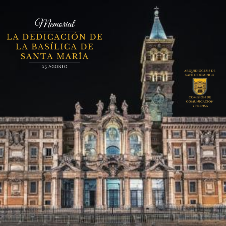 Hoy es la celebración de la dedicación de la Basílica Santa María la Mayor en Roma