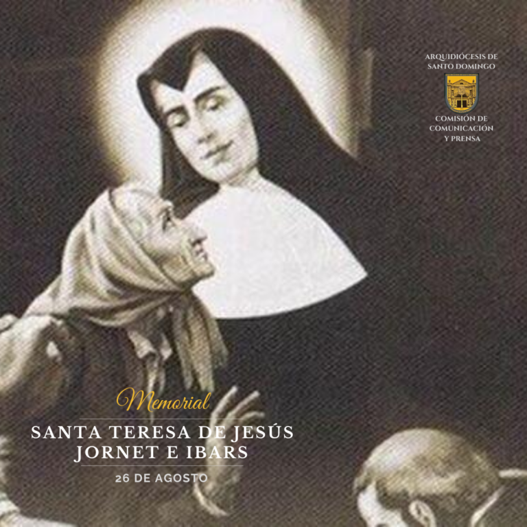 Hoy celebramos a Santa Teresa de Jesús Jornet e Ibars, patrona de la ancianidad