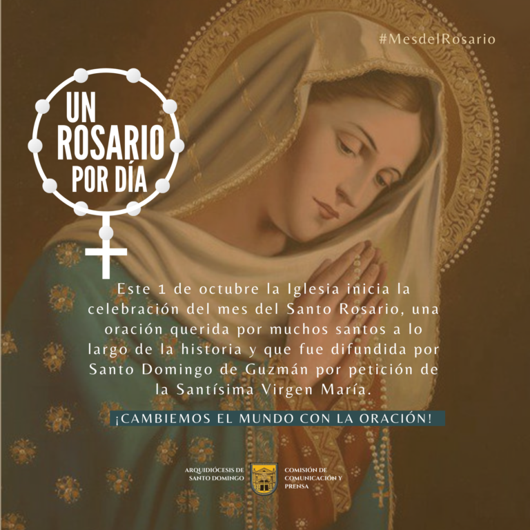 Hoy se inicia el mes del Santo Rosario