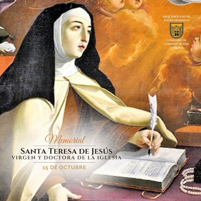 Hoy es la fiesta de Santa Teresa de Jesús, la primera mujer Doctora de la Iglesia