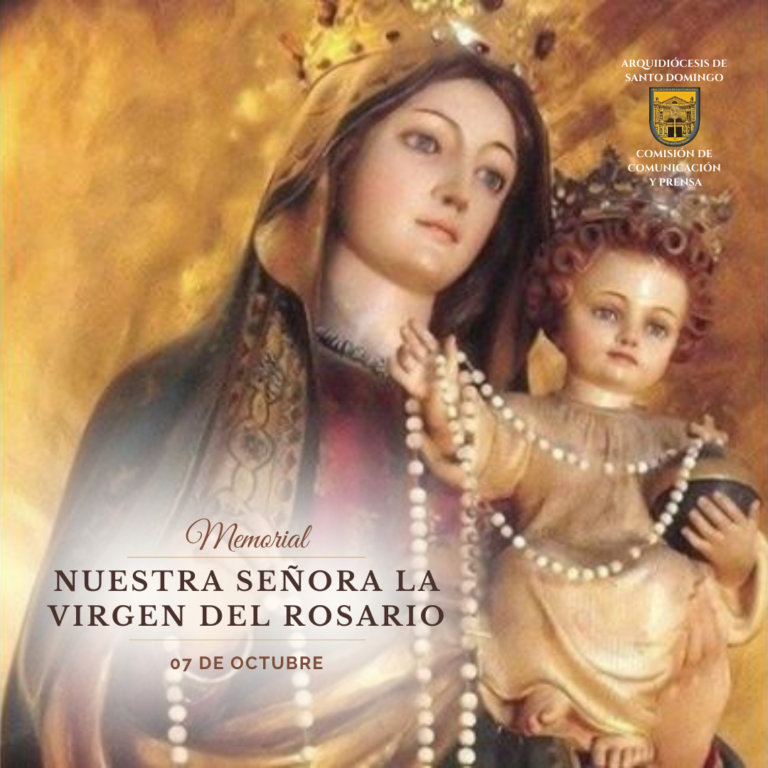 Hoy la Iglesia celebra a Nuestra Señora del Rosario