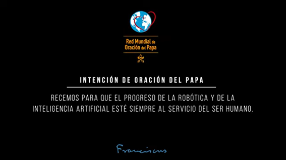 Video del Papa: avance de la robótica e inteligencia artificial sea «humano»