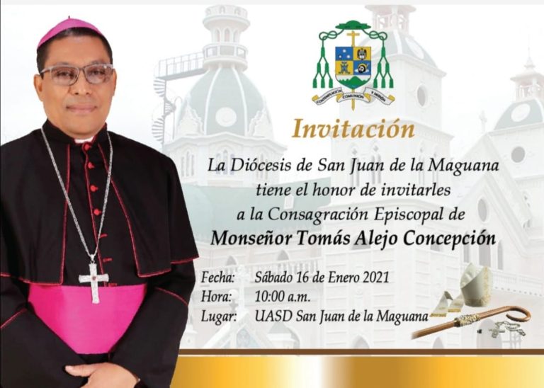 Solemne Consagración Episcopal de Monseñor Tomás Alejo Concepción como obispo de San Juan de la Maguana