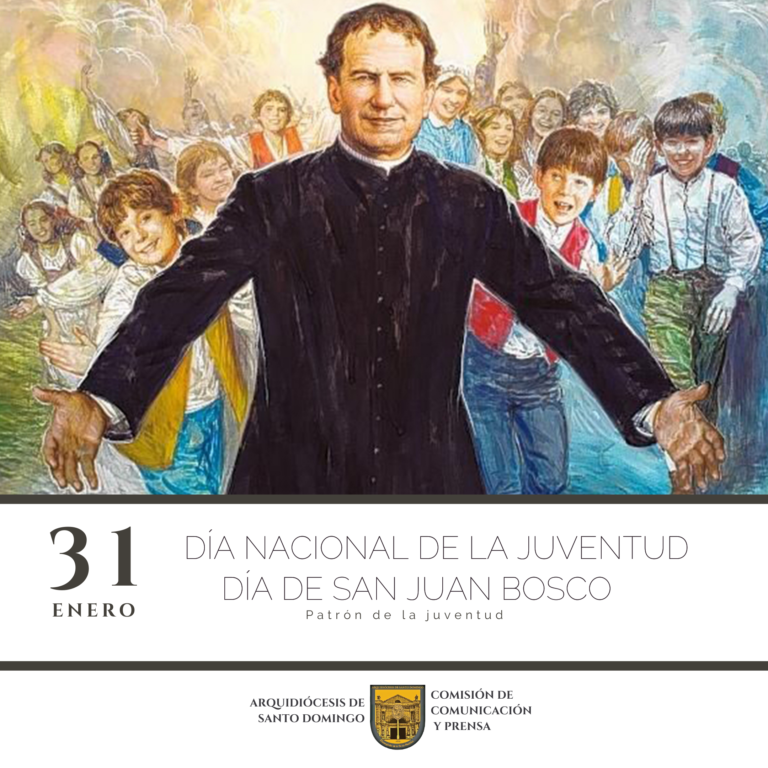 Hoy celebramos a San Juan Bosco, padre y maestro de la juventud