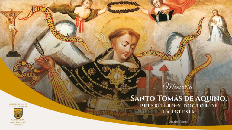 Hoy es la fiesta de Santo Tomás de Aquino, doctor de la Iglesia