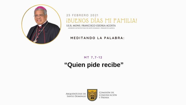 Meditando la Palabra con Mons. Francisco Ozoria