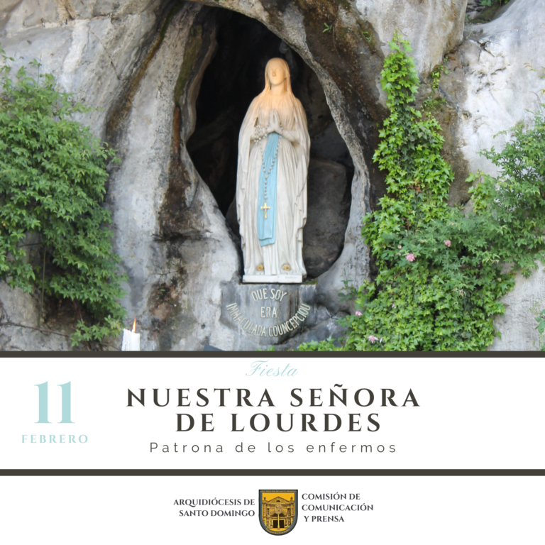 Hoy es la fiesta de Nuestra Señora de Lourdes