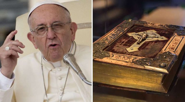 ¿El Papa canceló la Biblia? “Fake news” circula en redes sociales