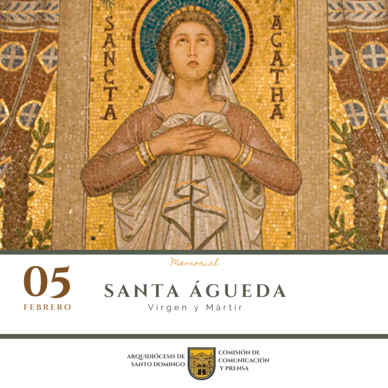 Hoy es la fiesta de Santa Águeda de Catania, virgen y mártir