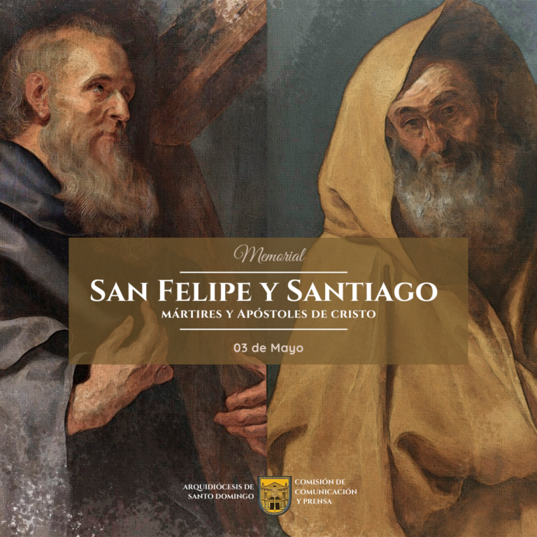 Hoy la Iglesia celebra a Santos apóstoles Felipe y Santiago