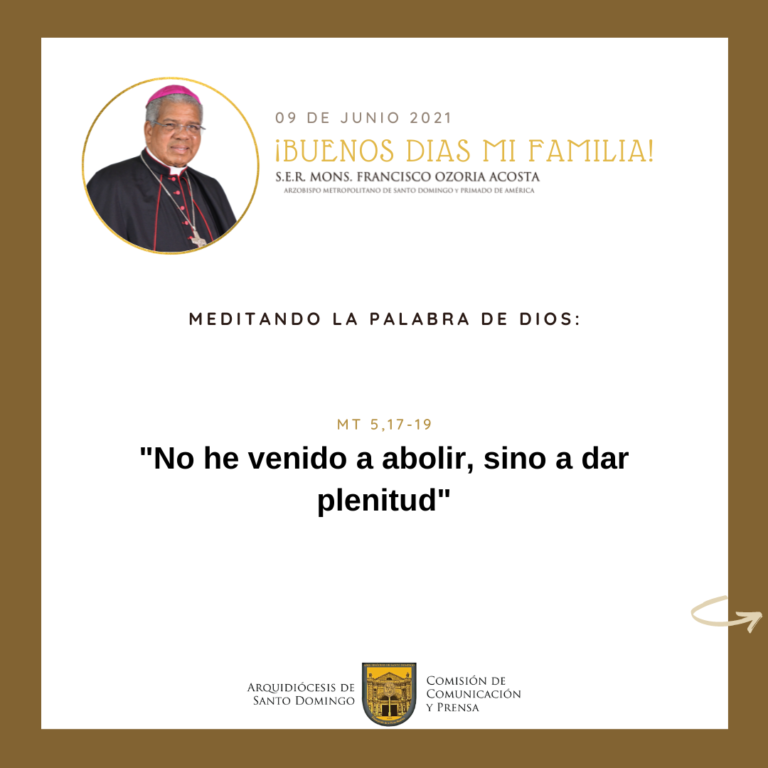 Meditando la Palabra de Dios con Mons. Francisco