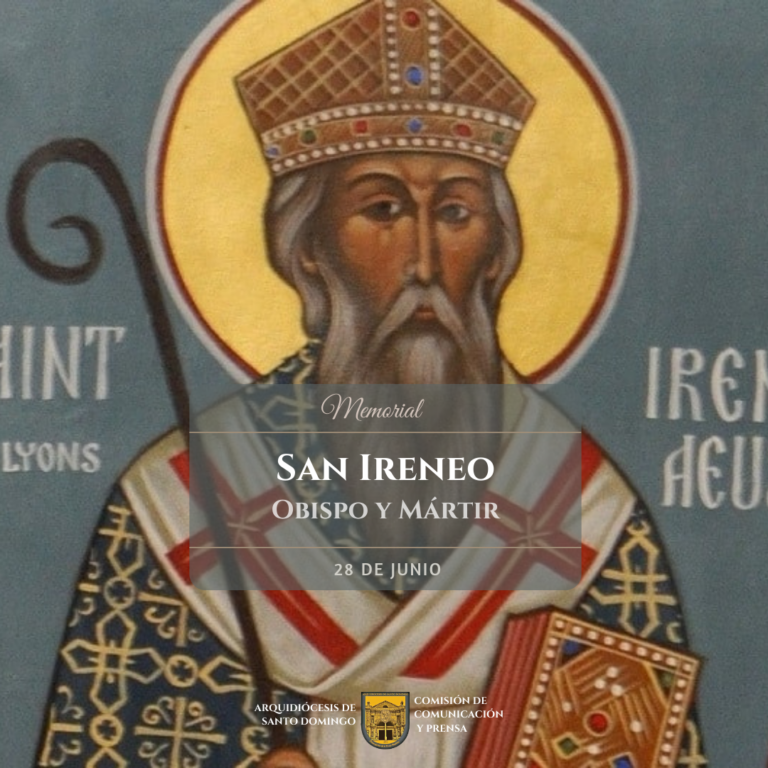 Hoy se celebra a San Ireneo, Obispo de Lyon y Padre de la Iglesia