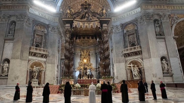 Papa Francisco y los Patriarcas de Oriente unidos en oración por la paz en el Líbano