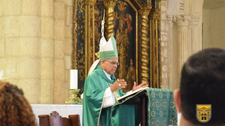 Mons. Francisco Ozoria Acosta, Arzobispo de Santo Domingo expresa su cercanía y pesar a nuestros hermanos de Haití.