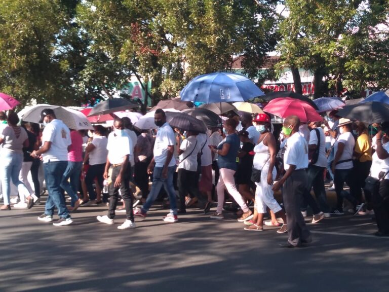 Fieles realizan Caminata Mariana 2021 en la Zona Pastoral Sabana Perdida – La Victoria