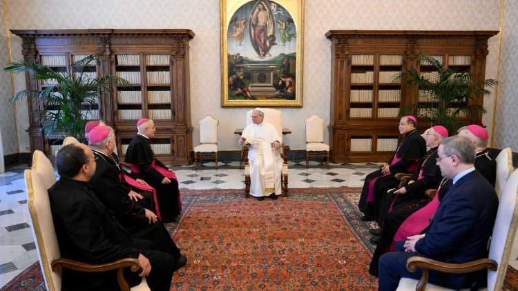 Diálogo entre el Papa León XIV y la presidencia de la COMECE.