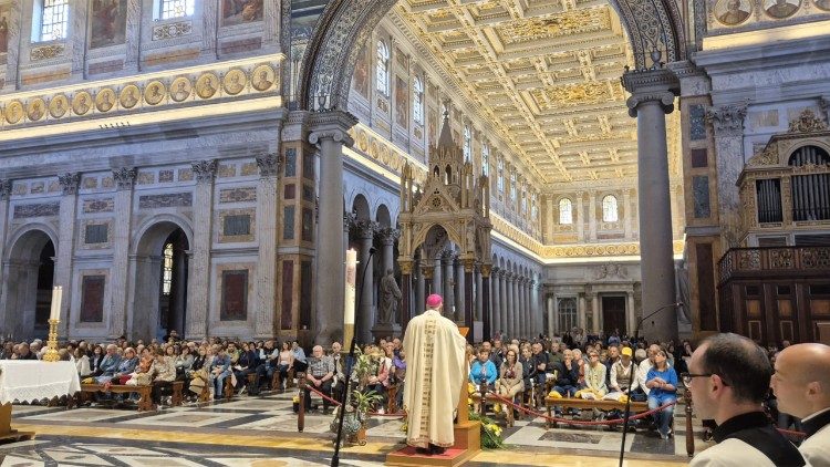 El arzobispo de Cosenza-Bisignano preside la Celebración. Eucarística en San Pablo Extramuros 
