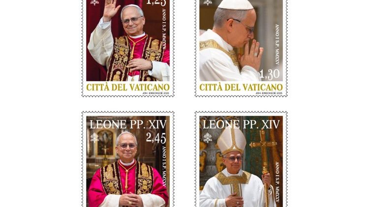 Nueva emisión filatélica con motivo del inicio del Pontificado de León XIV