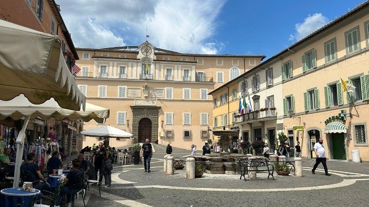 El Palacio Apostólico en Castel Gandolfo