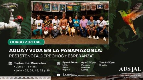 REPAM lanza curso virtual “Agua y Vida en la Pan-Amazonia”
