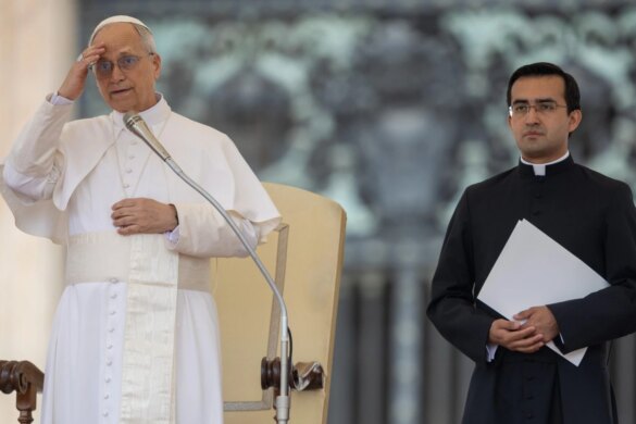 El Papa León XIV pide la paz en Gaza