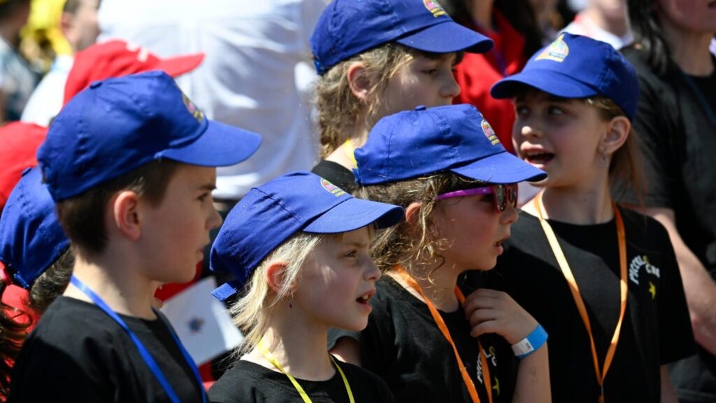 Los niños protagonistas de la Iglesia y del Jubileo