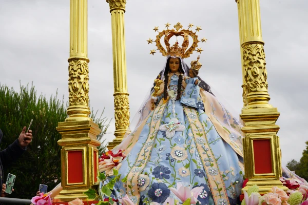 La Virgen del Cisne en Cuenca. Crédito: Radio Católica Cuenca.