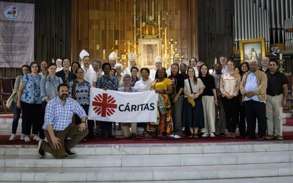 Equipo de Cáritas Internationalis. Crédito: Basílica de Guadalupe
