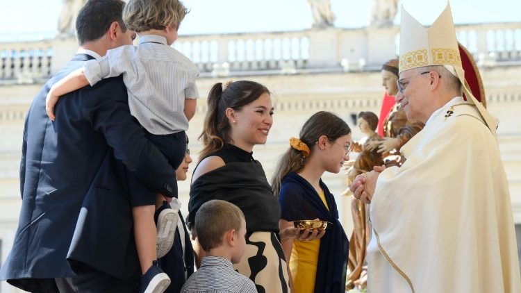 La Misa por el Jubileo de las familias, niños, abuelos y ancianos (1 de junio de 2025)