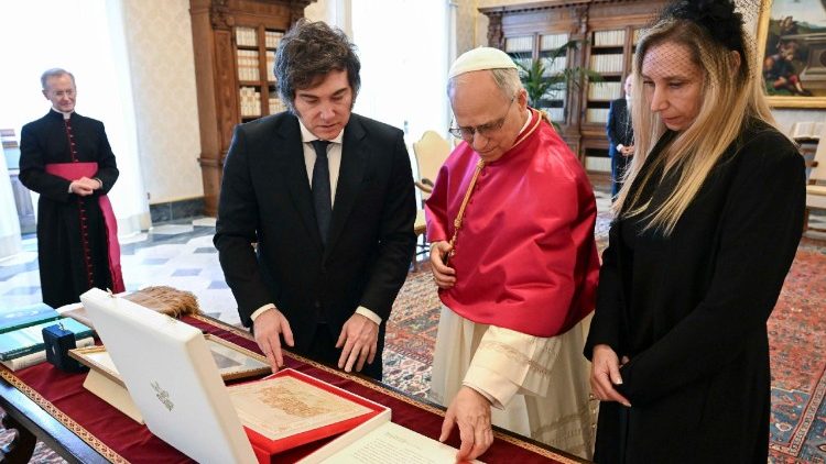 El Papa y el presidente de Argentina