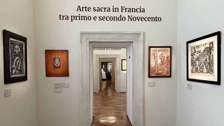 En los Museos Vaticanos, la exposición "Pablo VI y Jacques Maritain: la renovación del arte sacro entre Francia e Italia (1945-1973)" («© Museos Vaticanos - foto de Elena Matei»)