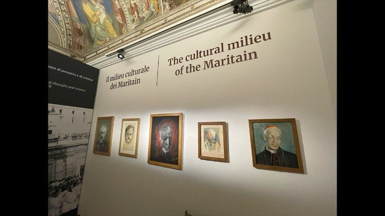 La muestra “Pablo VI y Jacques Maritain: la renovación del arte sacro entre Francia e Italia (1945-1973)”.