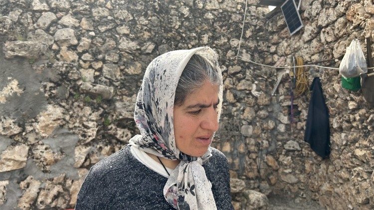 Mujer campesina de una de las aldeas. Foto de Antonella Palermo