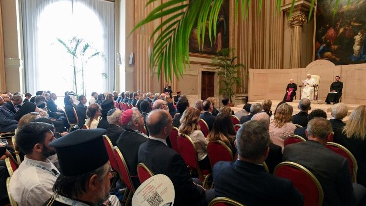 Participantes en el Jubileo de los Gobernantes con el Papa León XIV, sábado 21 de junio de 2025.