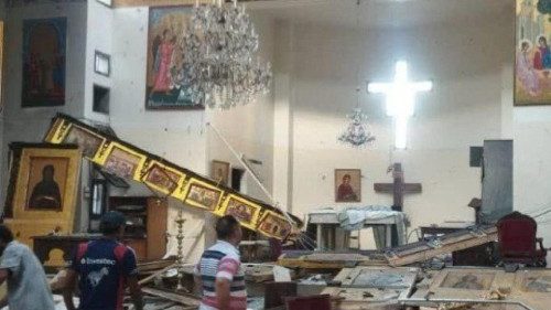 Atentado suicida en una iglesia de Damasco