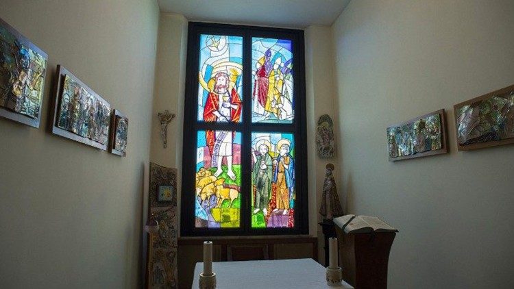 La capilla del Dicasterio para los Obispos.