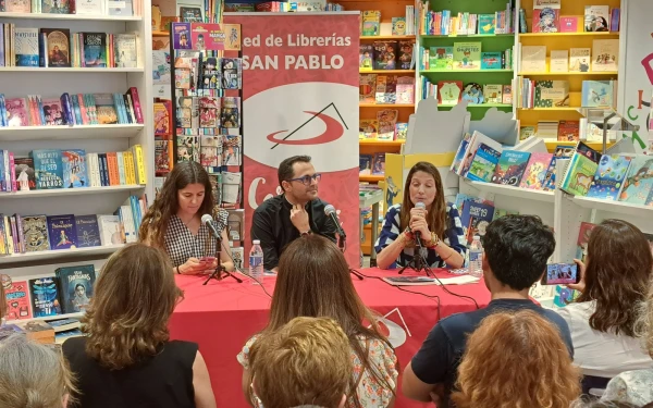 Presentación del libro del P. Valentín Aparicio sobre el Apocalipsis en Madrid. Crédito: Nicolás de Cárdenas / ACI Prensa.