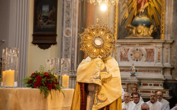 Celebración de Corpus Christi en Montevideo. Crédito: Guillermo García/Arquidiócesis de Montevideo