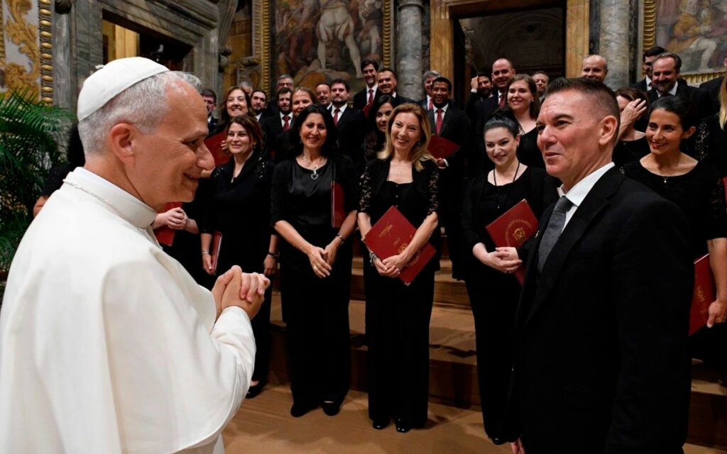 El Papa León XIV destaca la polifonía como un medio musical para llegar a Dios