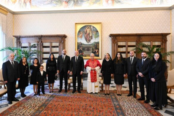 El Papa se reúne con el presidente del Líbano, Joseph Aoun