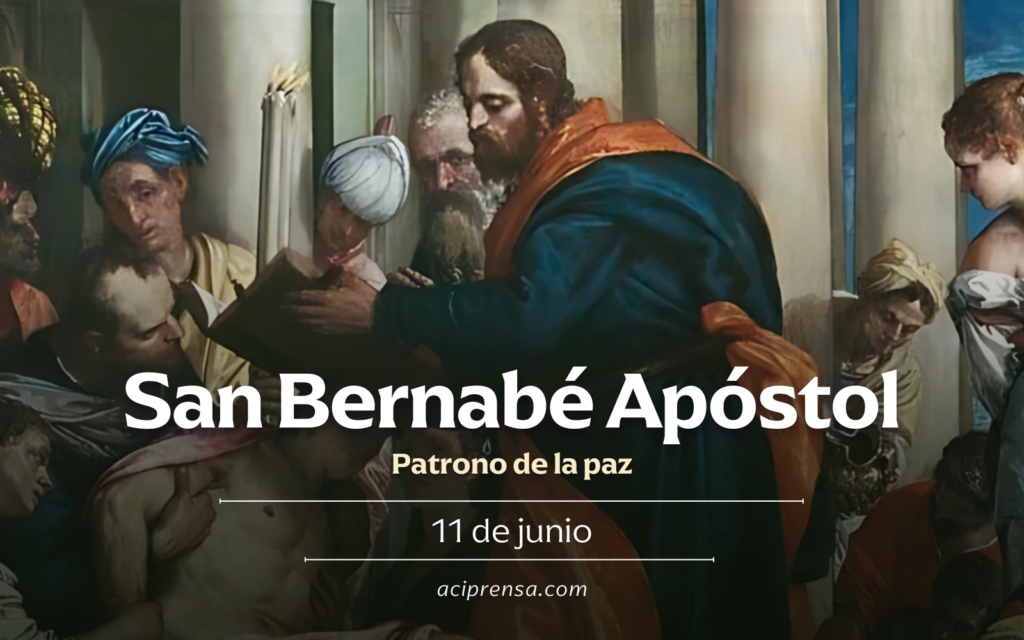Santo del día 11 de junio: Apóstol San Bernabé. Santoral católico